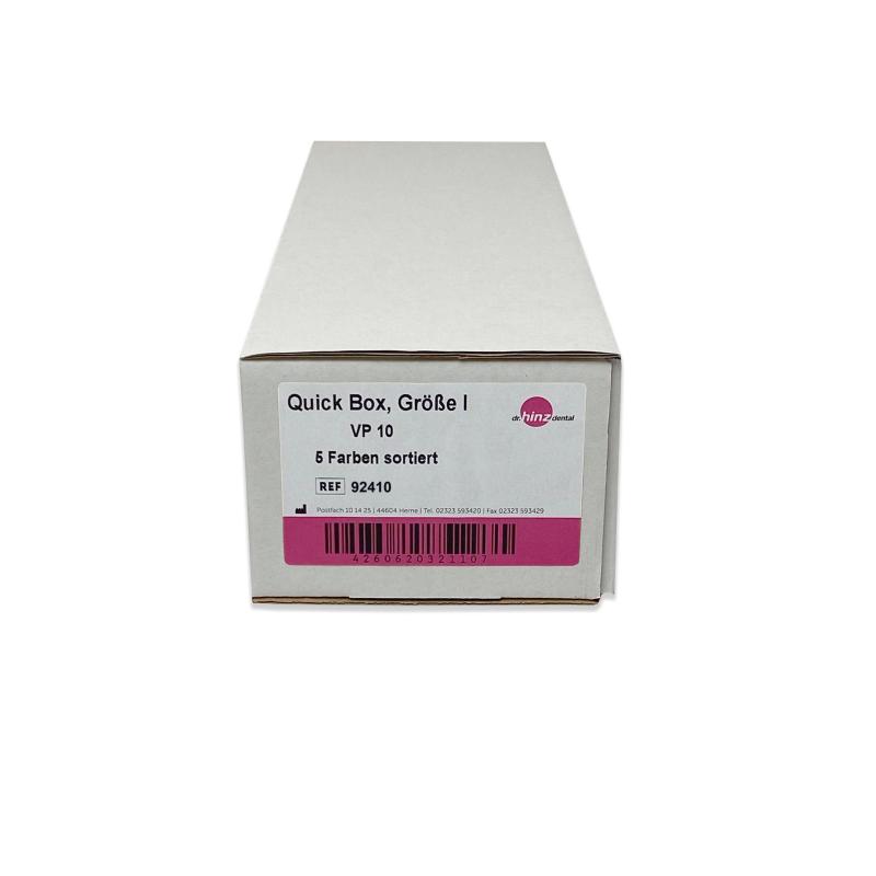 Quick Box, Größe I, 5 Farben sortiert (Sortiment: 10 Stck.) -  92410